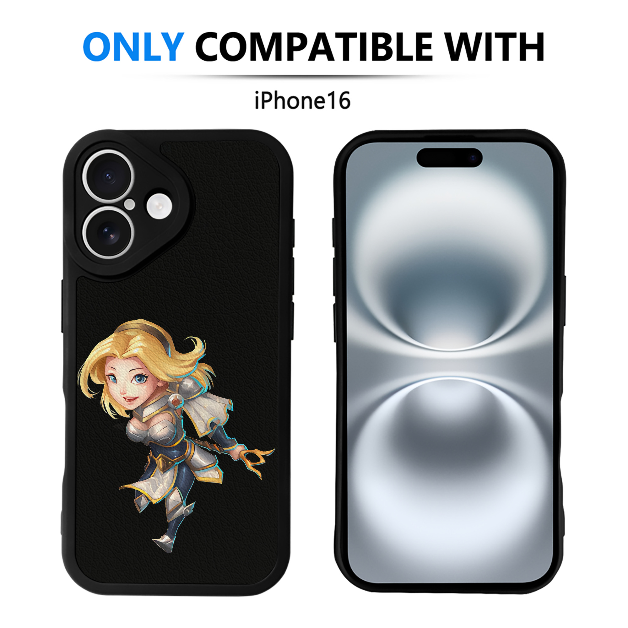 リーグ・オブ・レジェンド League of Legends LOL 【iPhone 16シリーズ対応】シリコンスマホケース（レザー調） 材質：シリコン